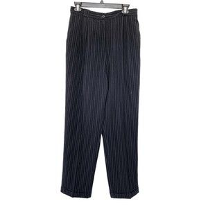 Votre Nom Womens Dress Pants Trousers Pinstripe Career Sz 42 France Sz 10 USA